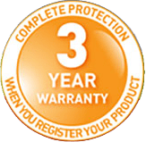 Three Year Warranty