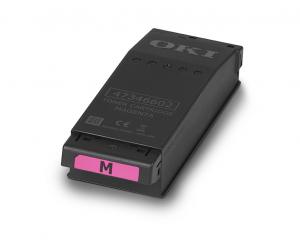 Magenta Toner for OKI C650 printers (6K pages)