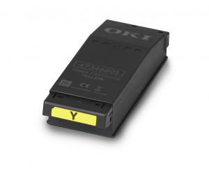 Yellow Toner for OKI C650 printers (6K pages)